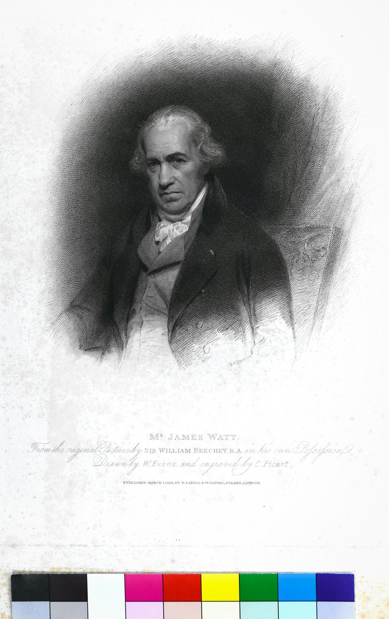 Mr. James Watt door William (after) Beechey