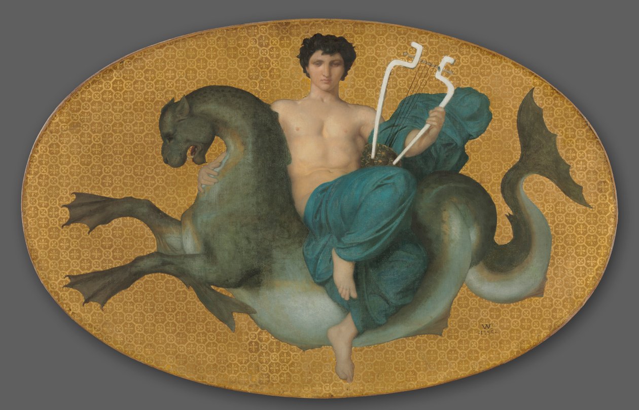 Arion op een zeepaard door William Adolphe Bouguereau