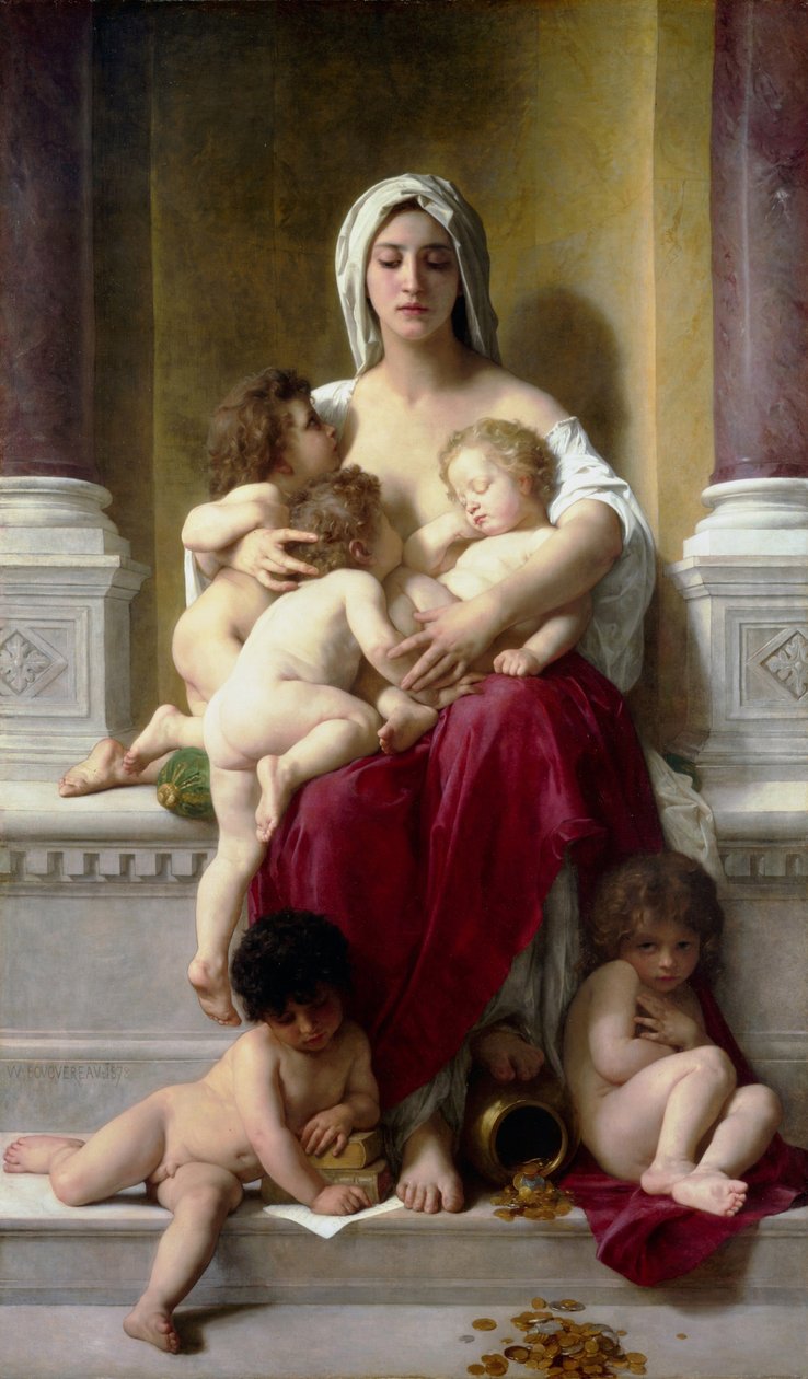 Liefdadigheid door William Adolphe Bouguereau