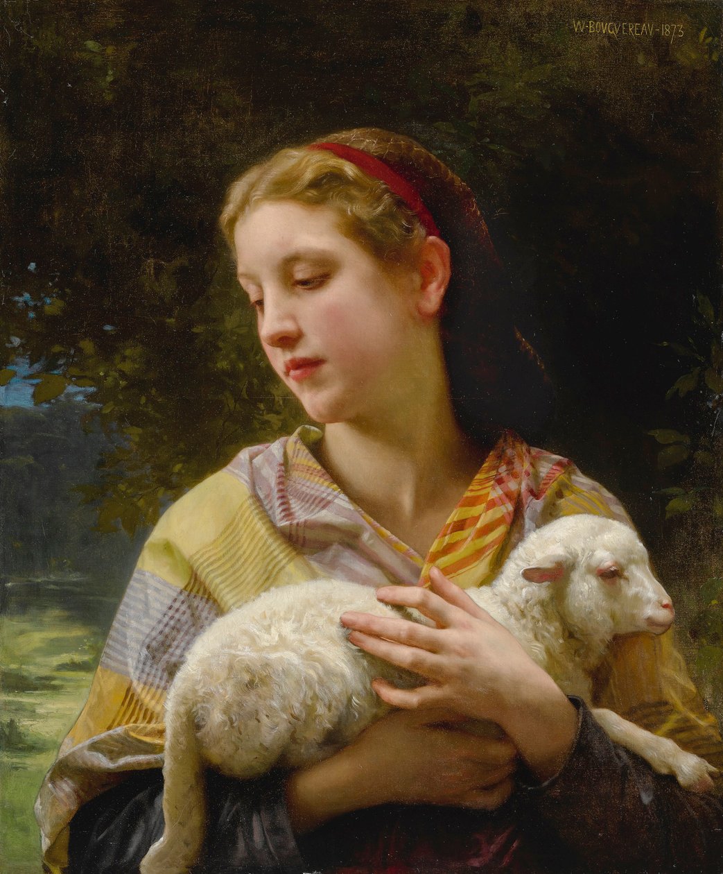 Onschuld door William Adolphe Bouguereau