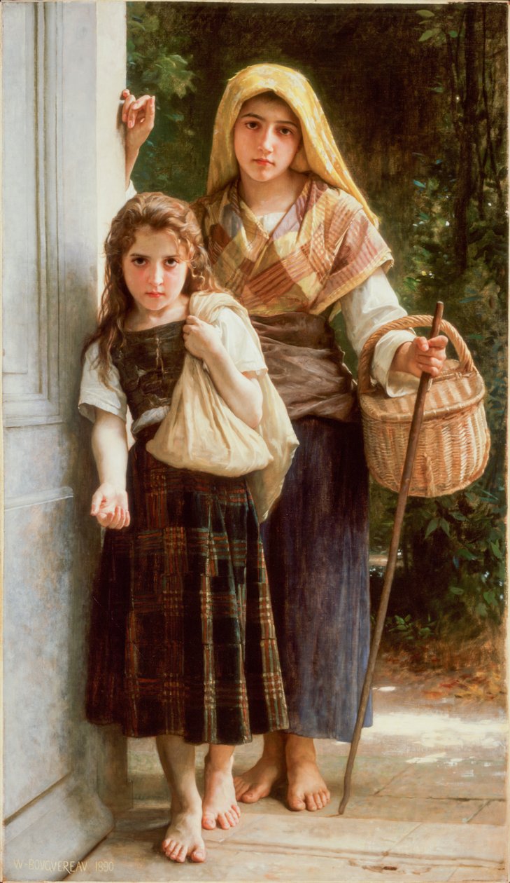 De Kleine Bedelaars door William Adolphe Bouguereau