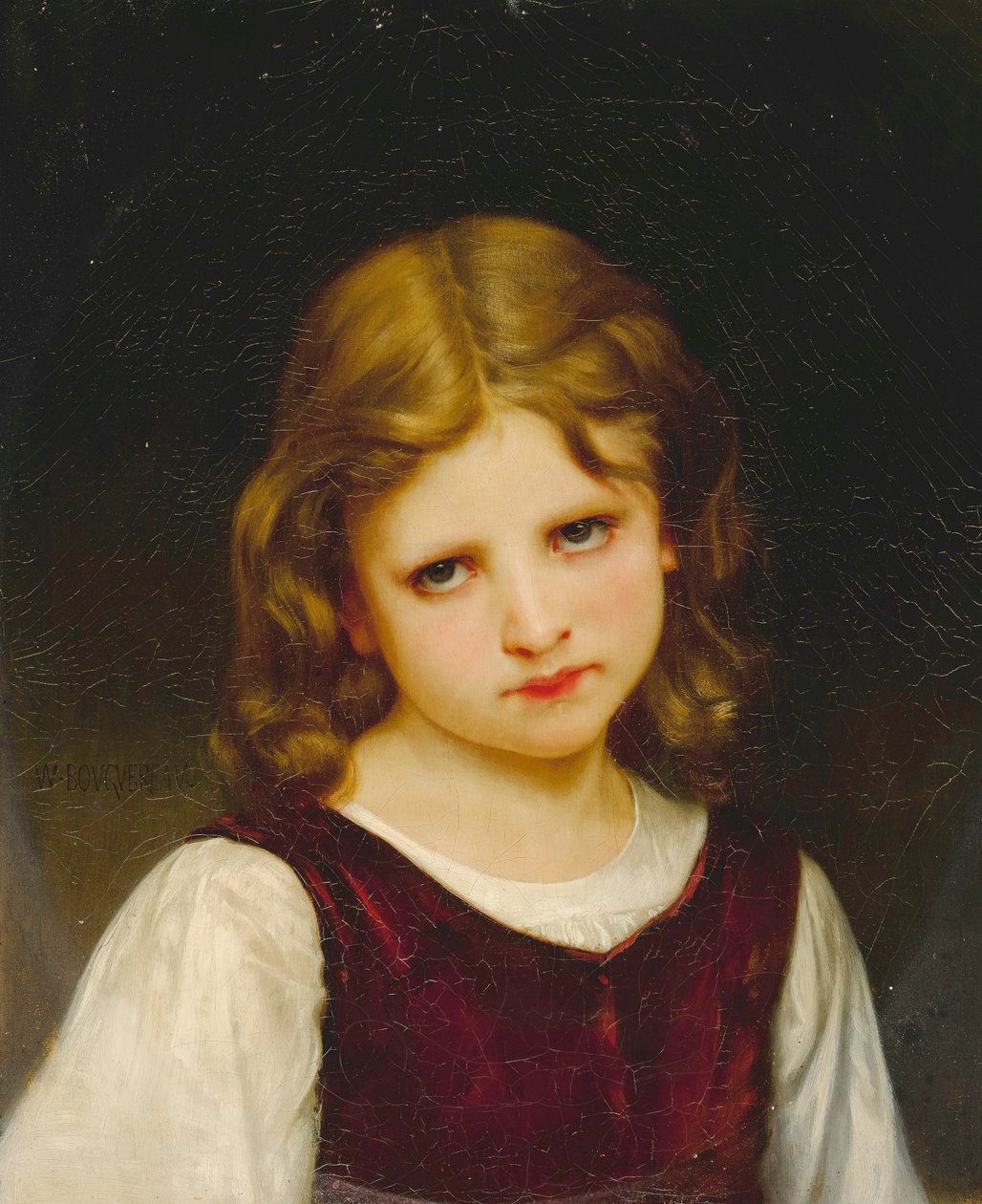 Schattig door William Adolphe Bouguereau