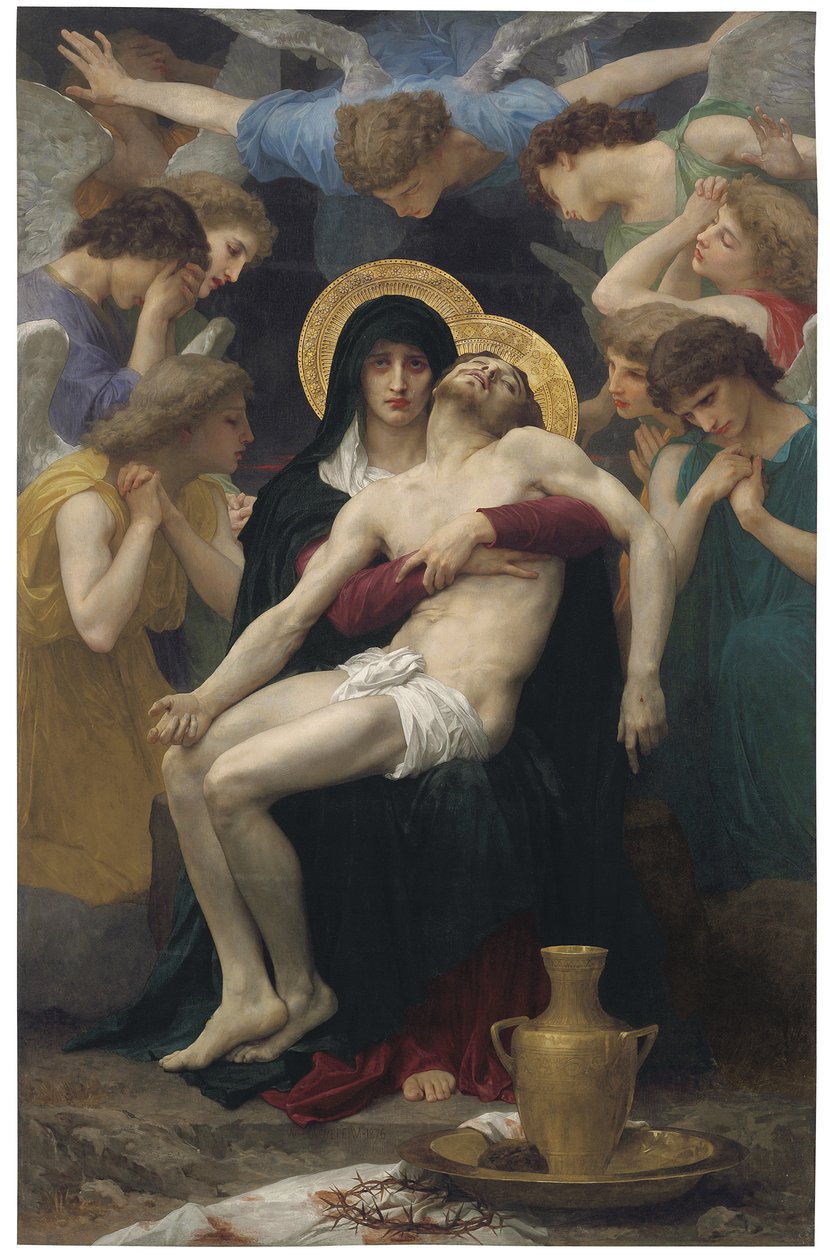 Pieta door William Adolphe Bouguereau