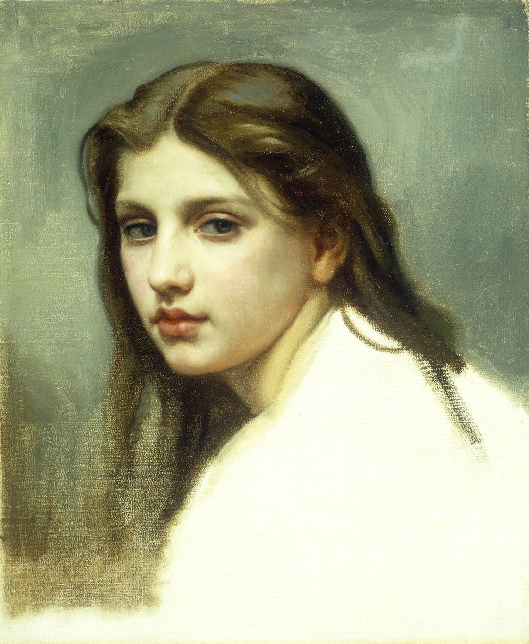 Studie voor "Baigneuses", c.1864 door William Adolphe Bouguereau
