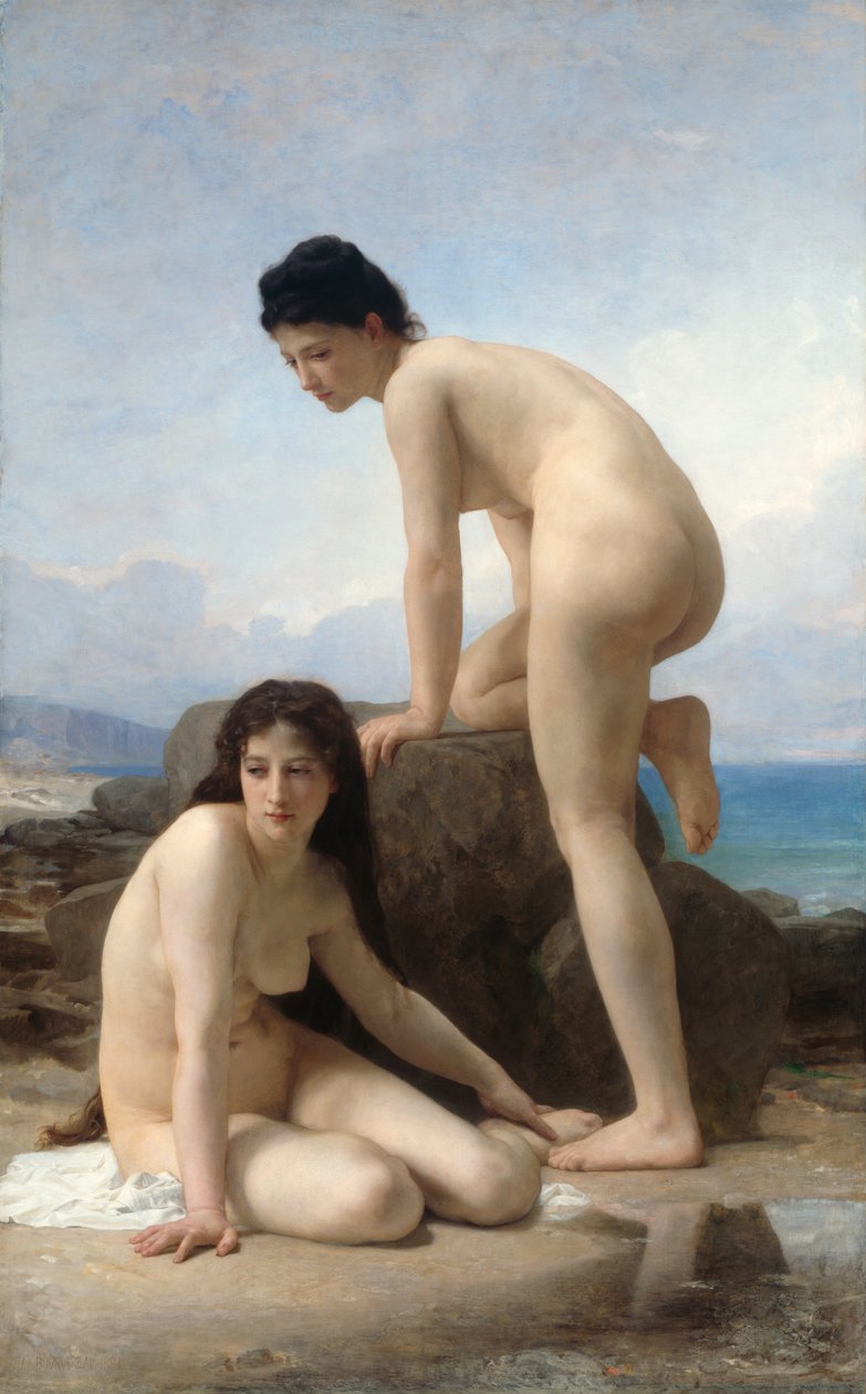 De baders door William Adolphe Bouguereau