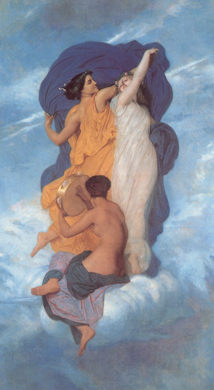 De Dans door William Adolphe Bouguereau
