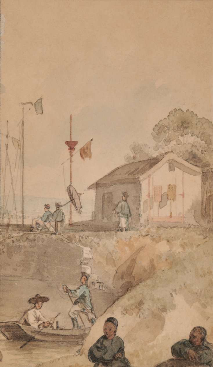 Rivierboot in China, November door William Alexander