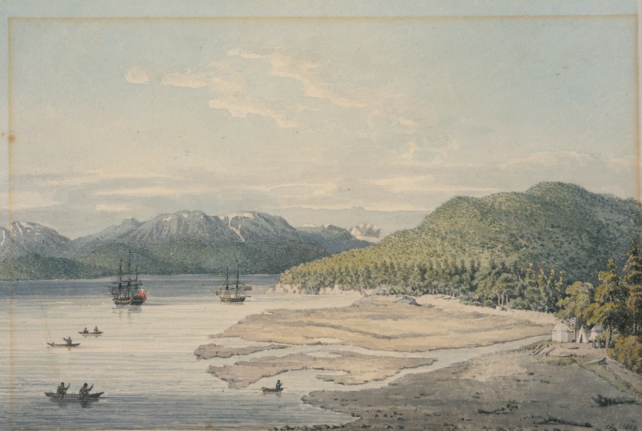 Zalmbaai, Observatorium Inlet door William Alexander