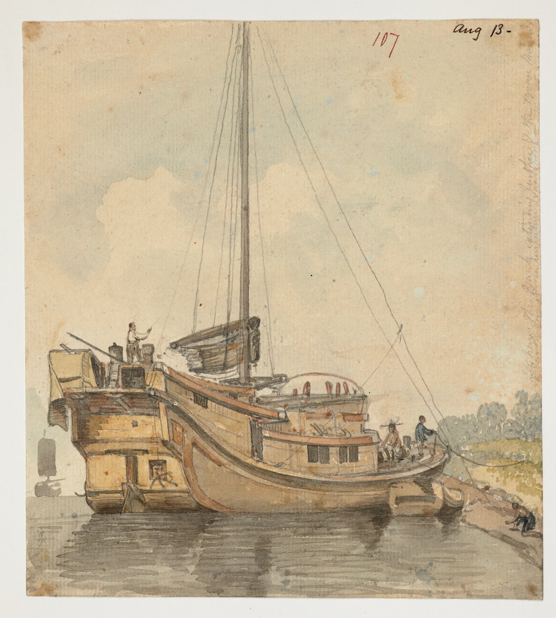 WD 961 f.107 door William Alexander
