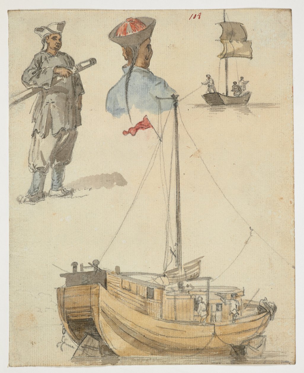 WD 961 f.108 door William Alexander