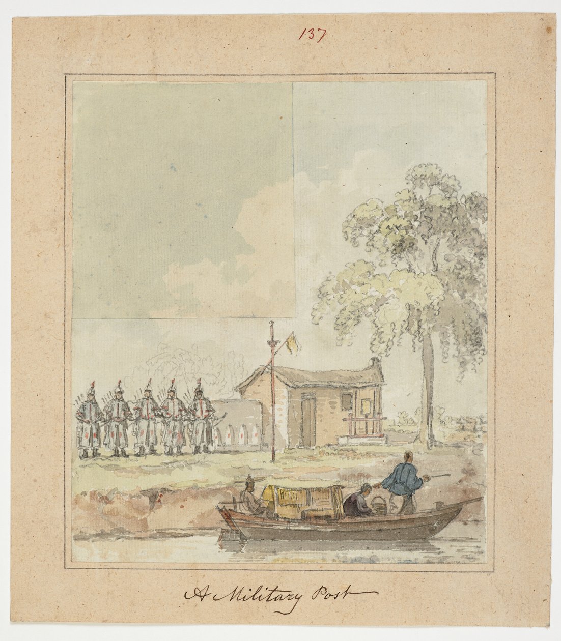 WD 961 f.137 door William Alexander