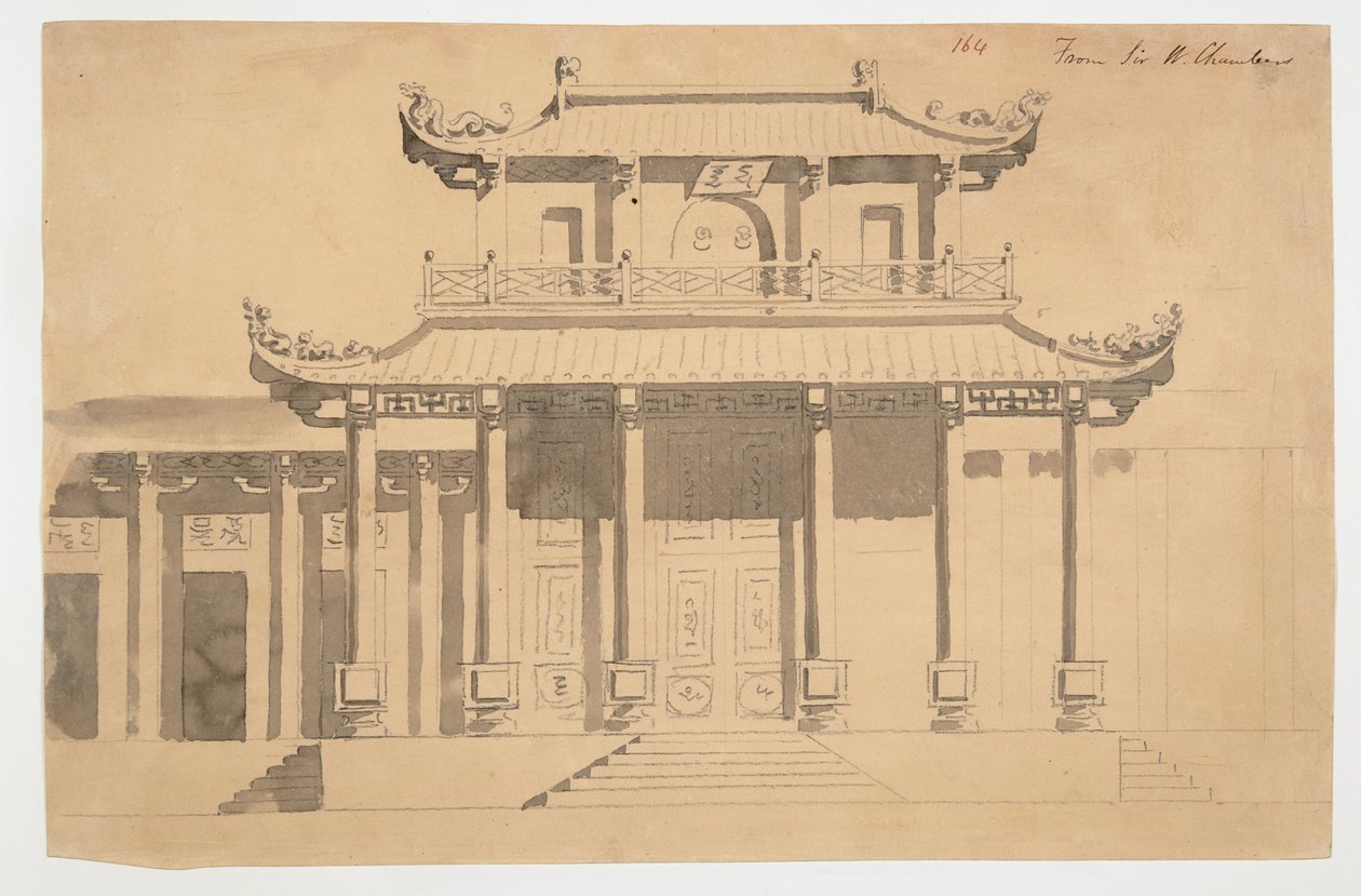 WD 961 f.164 door William Alexander
