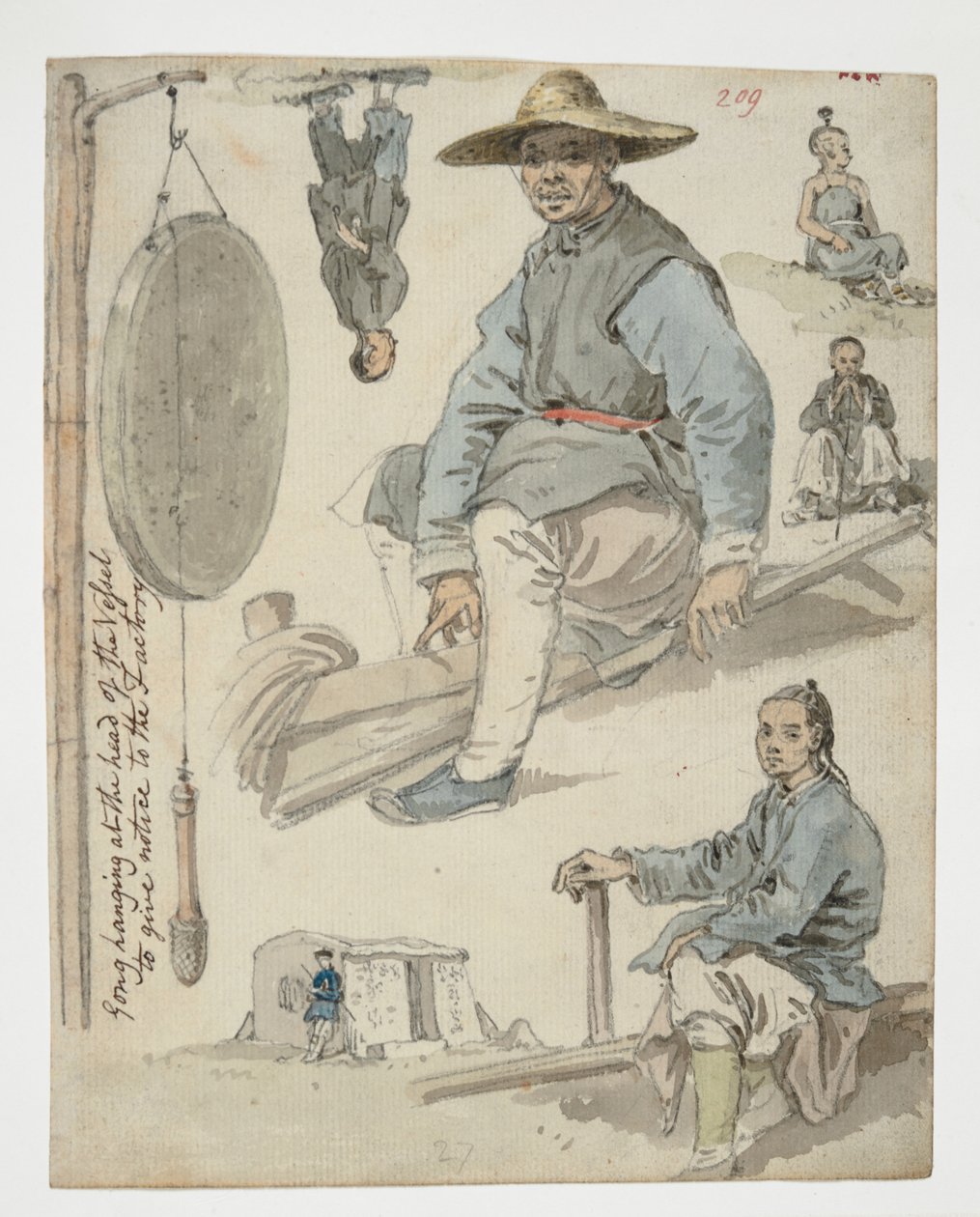 WD 961 f.209 door William Alexander