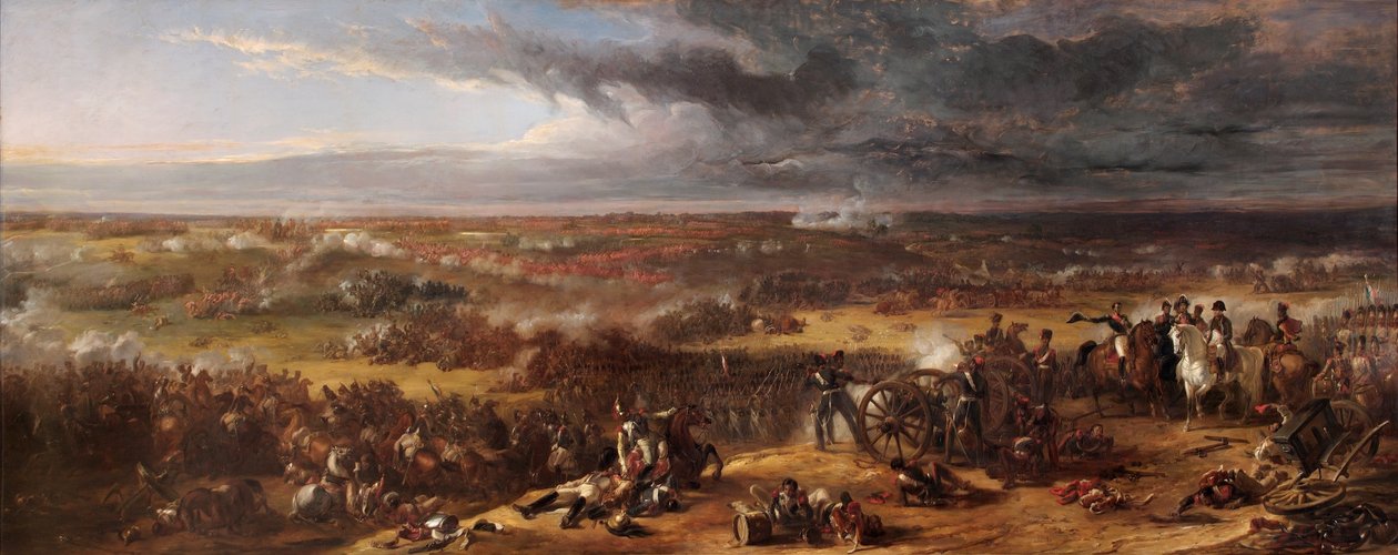 De Slag bij Waterloo door William Allan