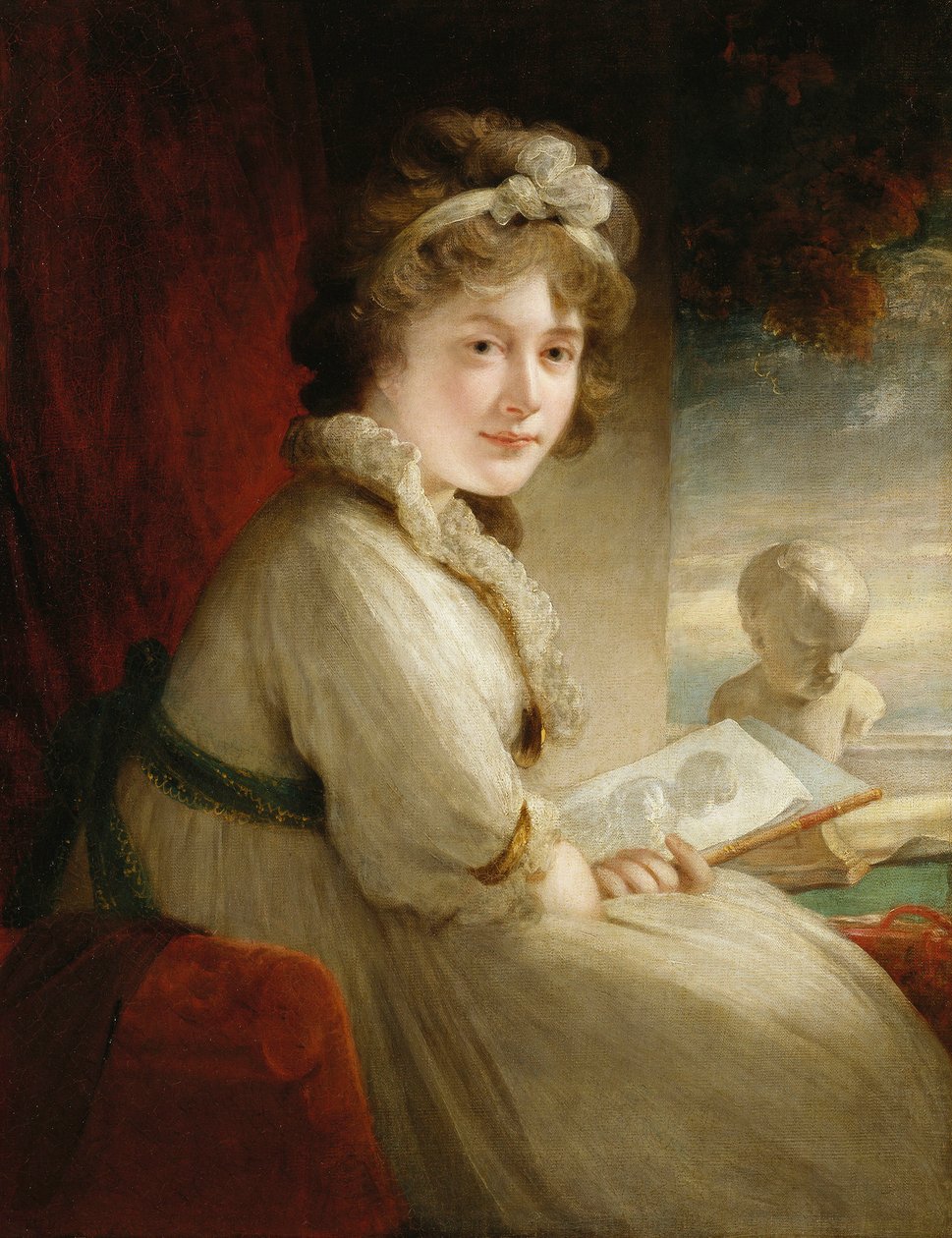 Prinses Mary (1776-1857) door William Beechey