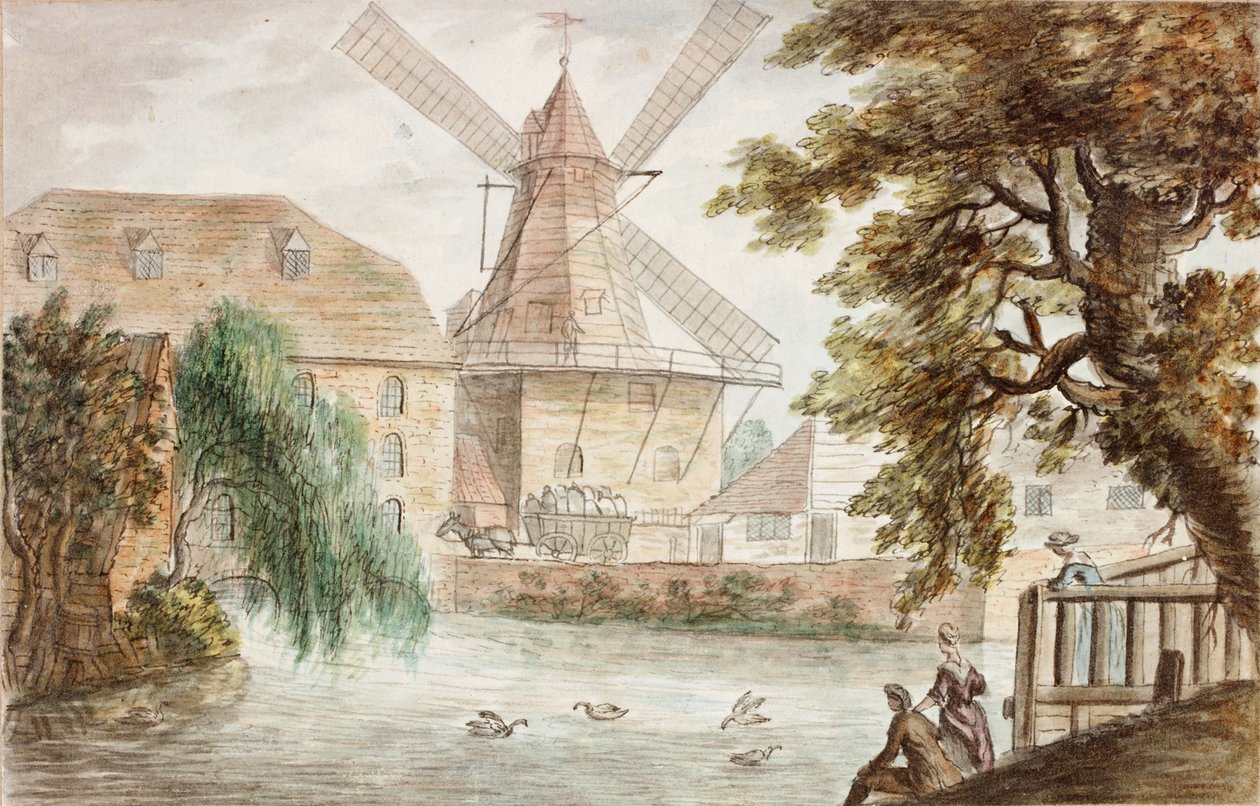 Rivierscène door William Beilby