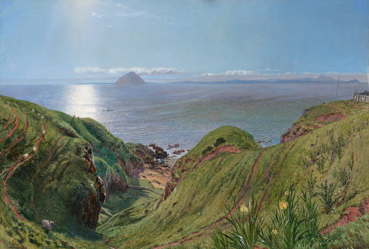 Ailsa Craig door William Bell Scott