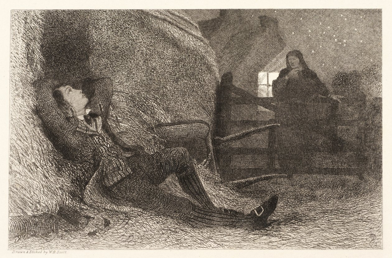 Aan Maria in de Hemel door William Bell Scott