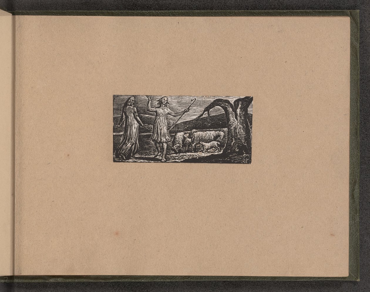 Colinet vertrekt in verdriet door William Blake