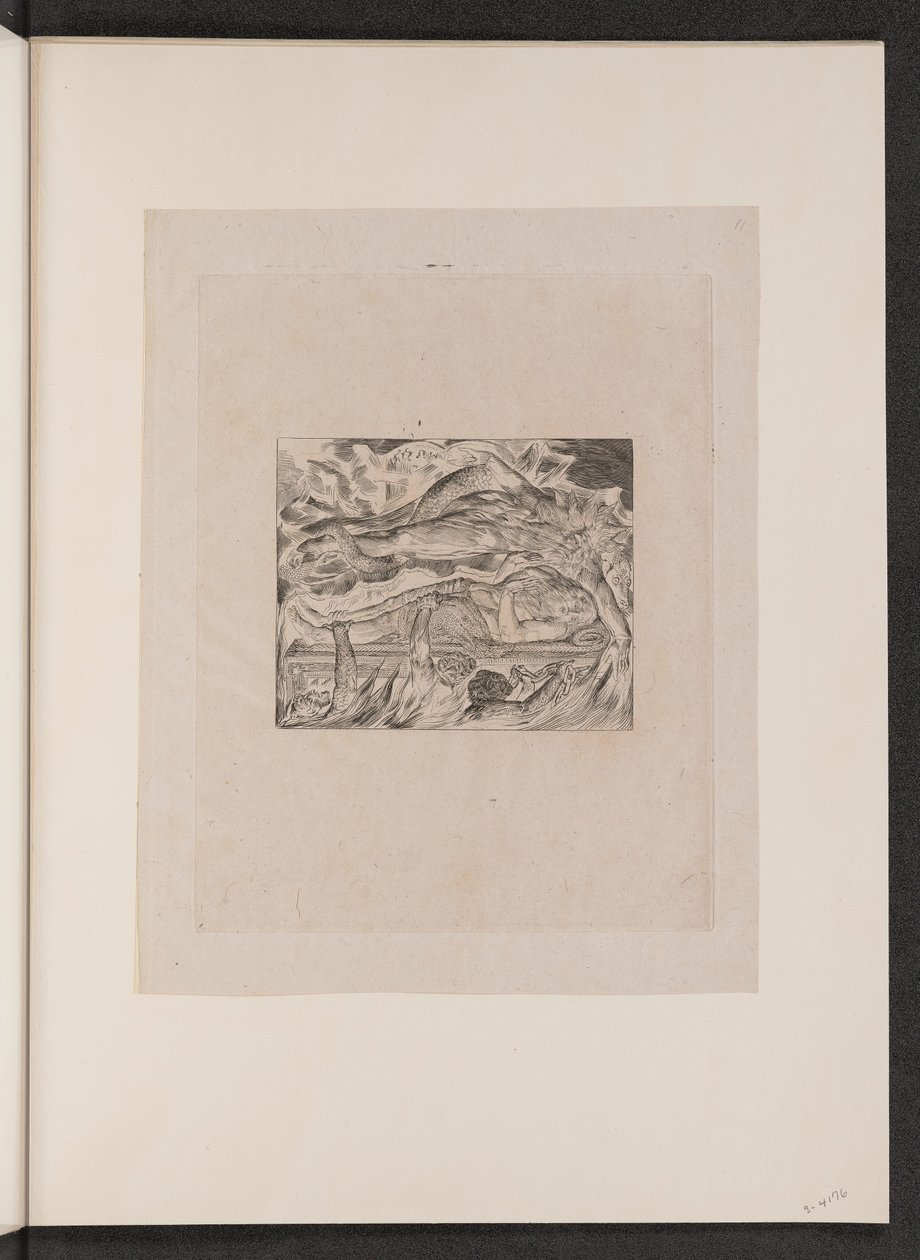 Jobs Kwade Dromen door William Blake