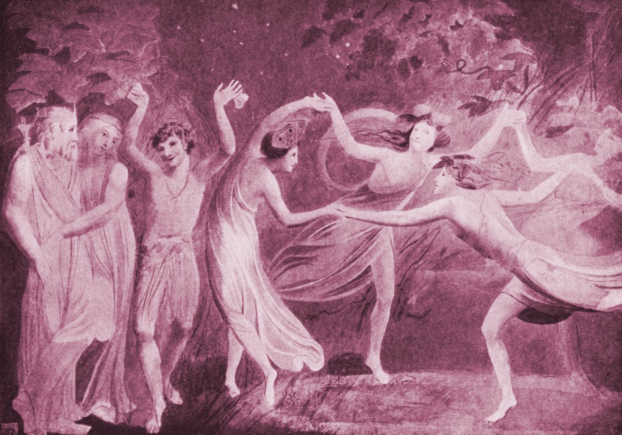 Shakespeare - Een Midzomernachtsdroom door William Blake