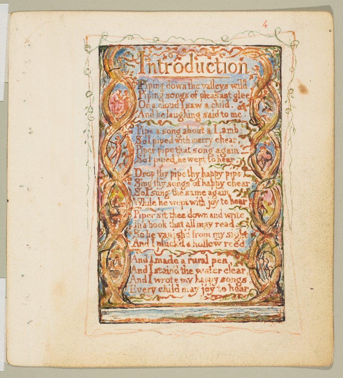 Songs of Innocence: Inleiding door William Blake