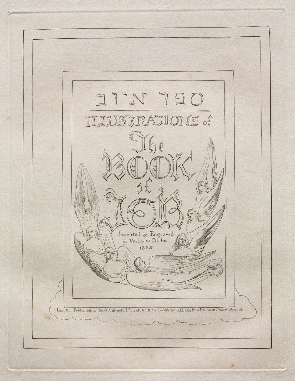 Het Boek Job door William Blake