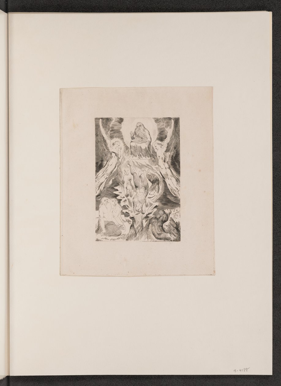 De Val van Satan door William Blake