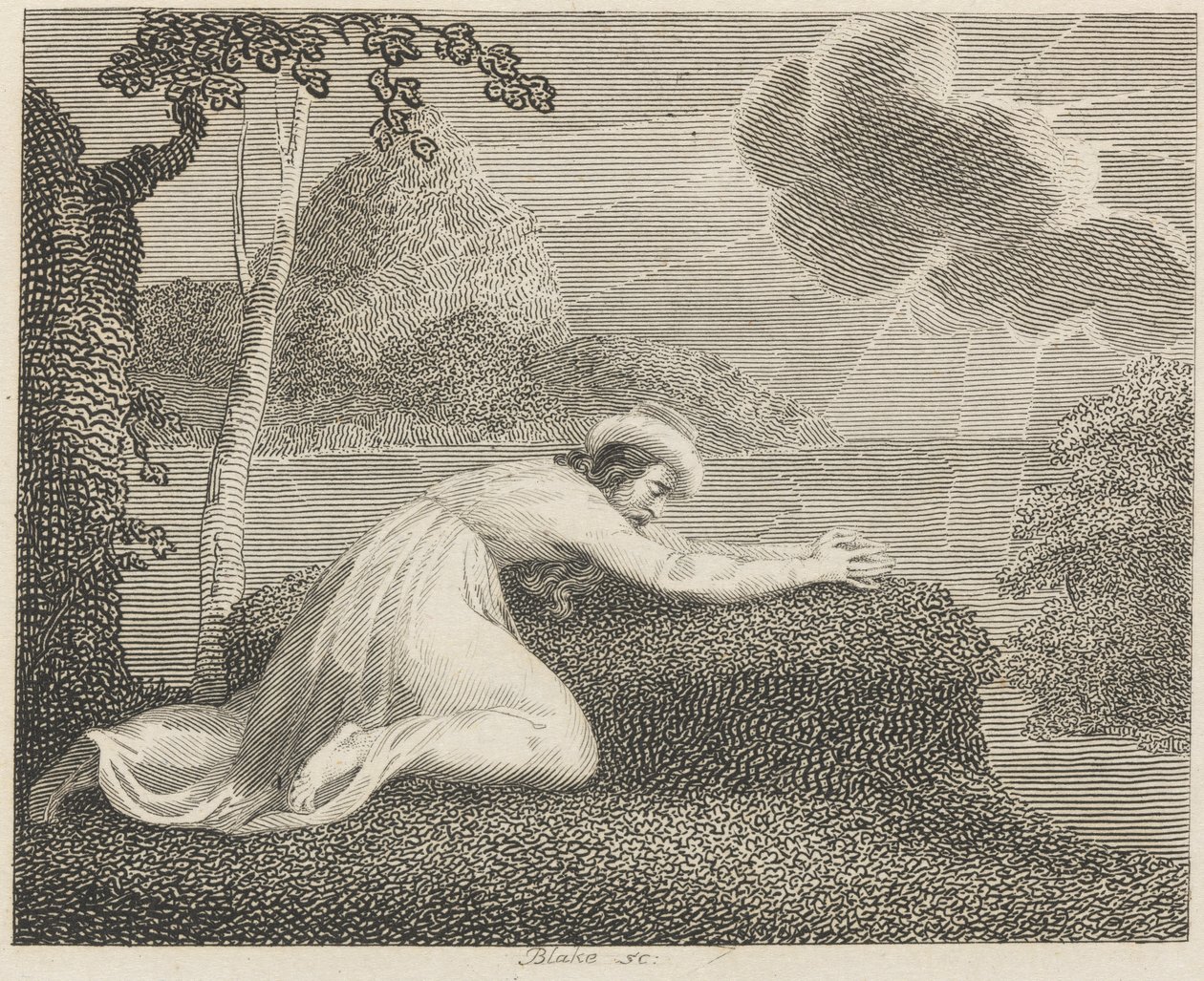 De Pers, de Zon en de Wolk door William Blake