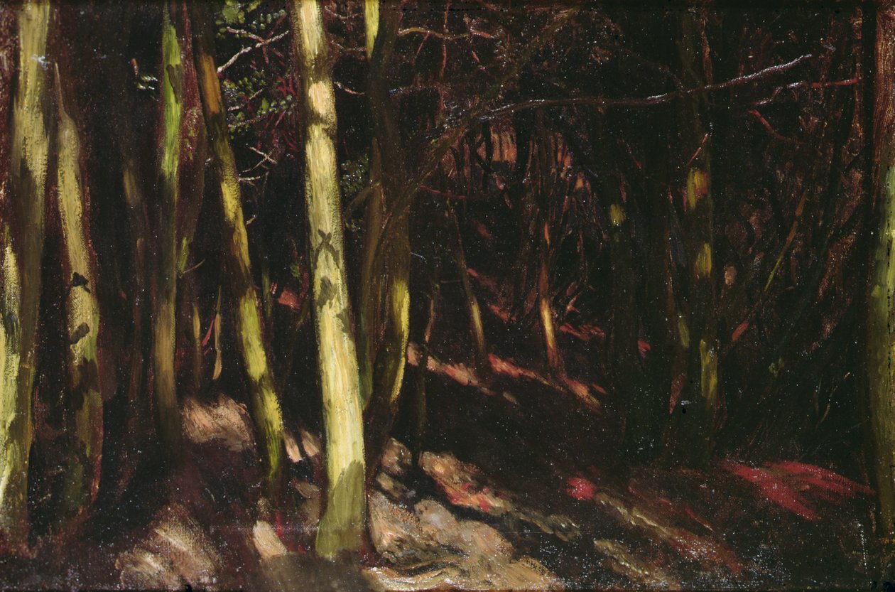 Bomen, c.1890 door William Blake Richmond