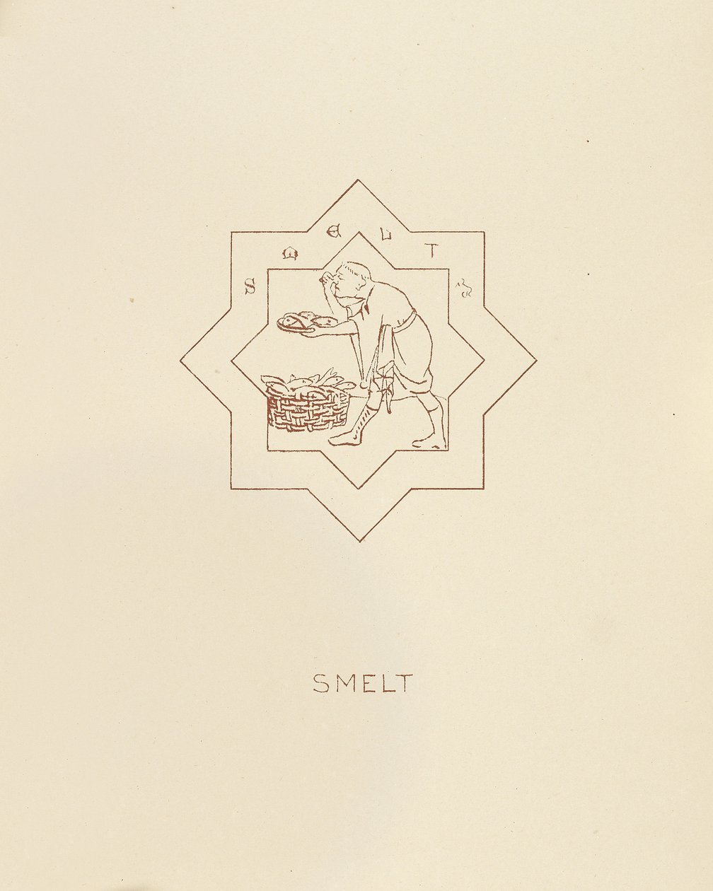 Smelt, 1878 door William Burges