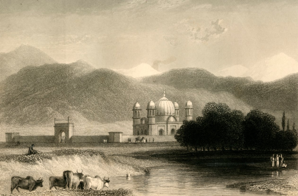 In Nujibabad, Rohilcund, 1835 door William Daniell