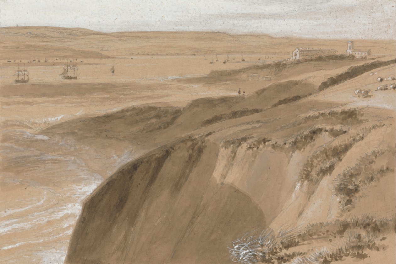 Exmouth, Devon door William Daniell
