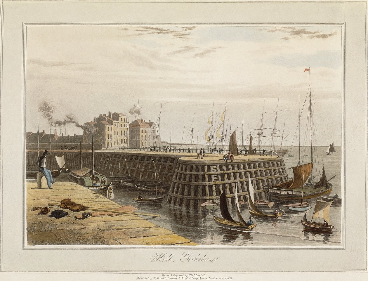 Hull, Yorkshire door William Daniell