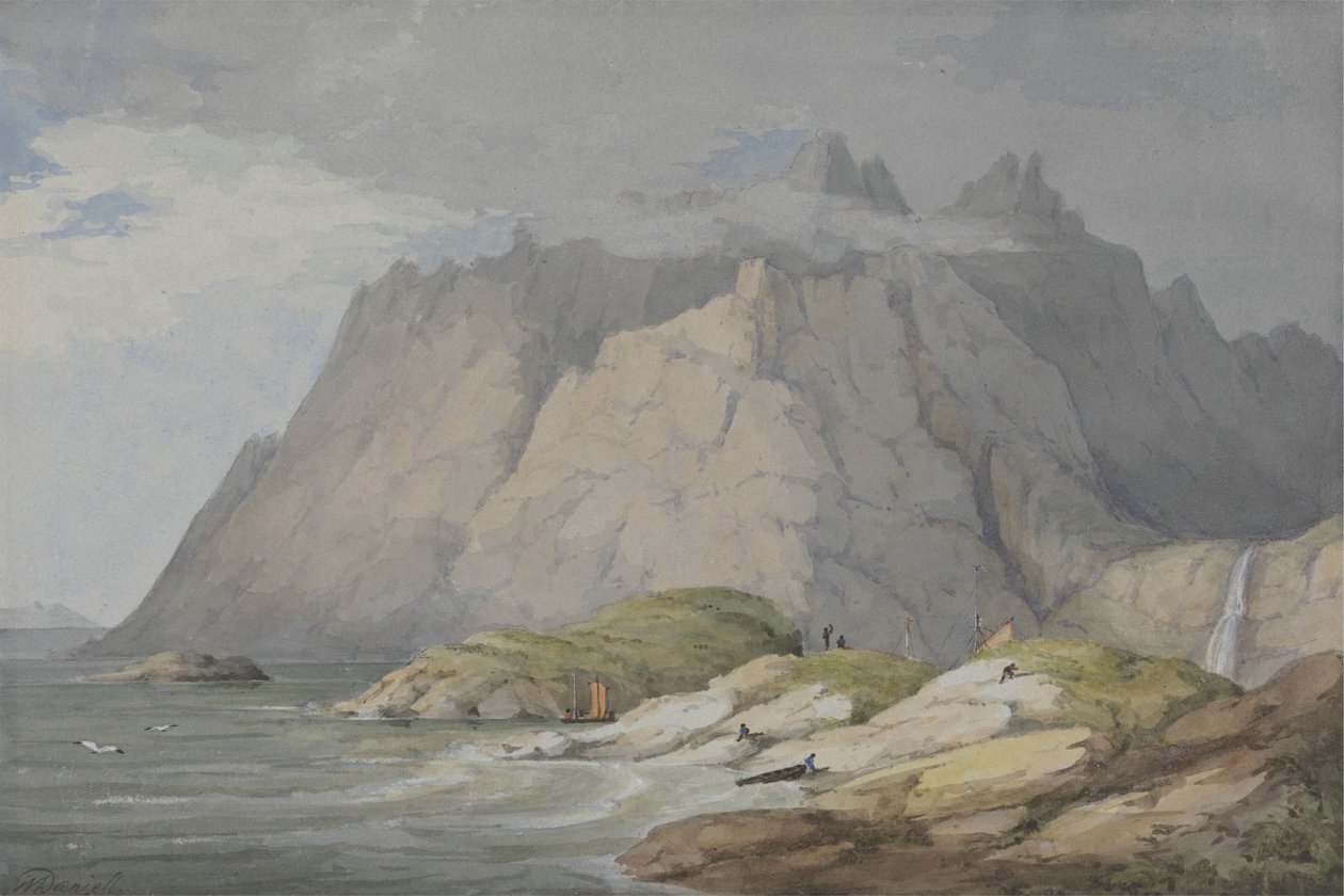 Loch Scavaig, Isle of Skye door William Daniell