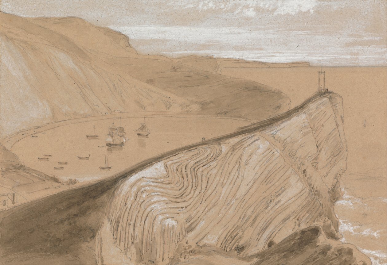 Lulworth Cove door William Daniell