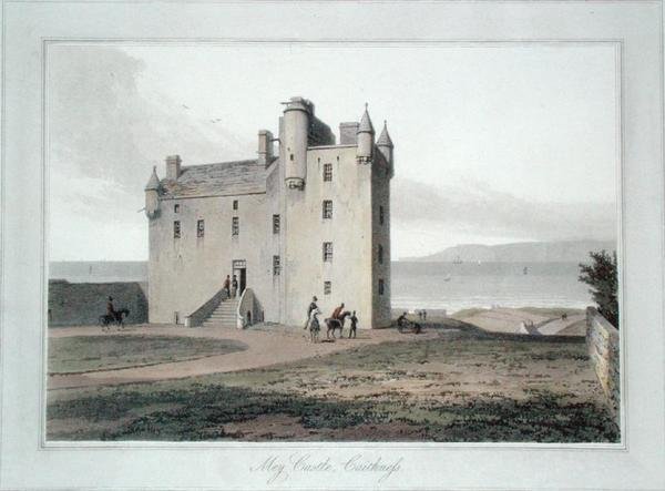 Kasteel Mey, Caithness door William Daniell