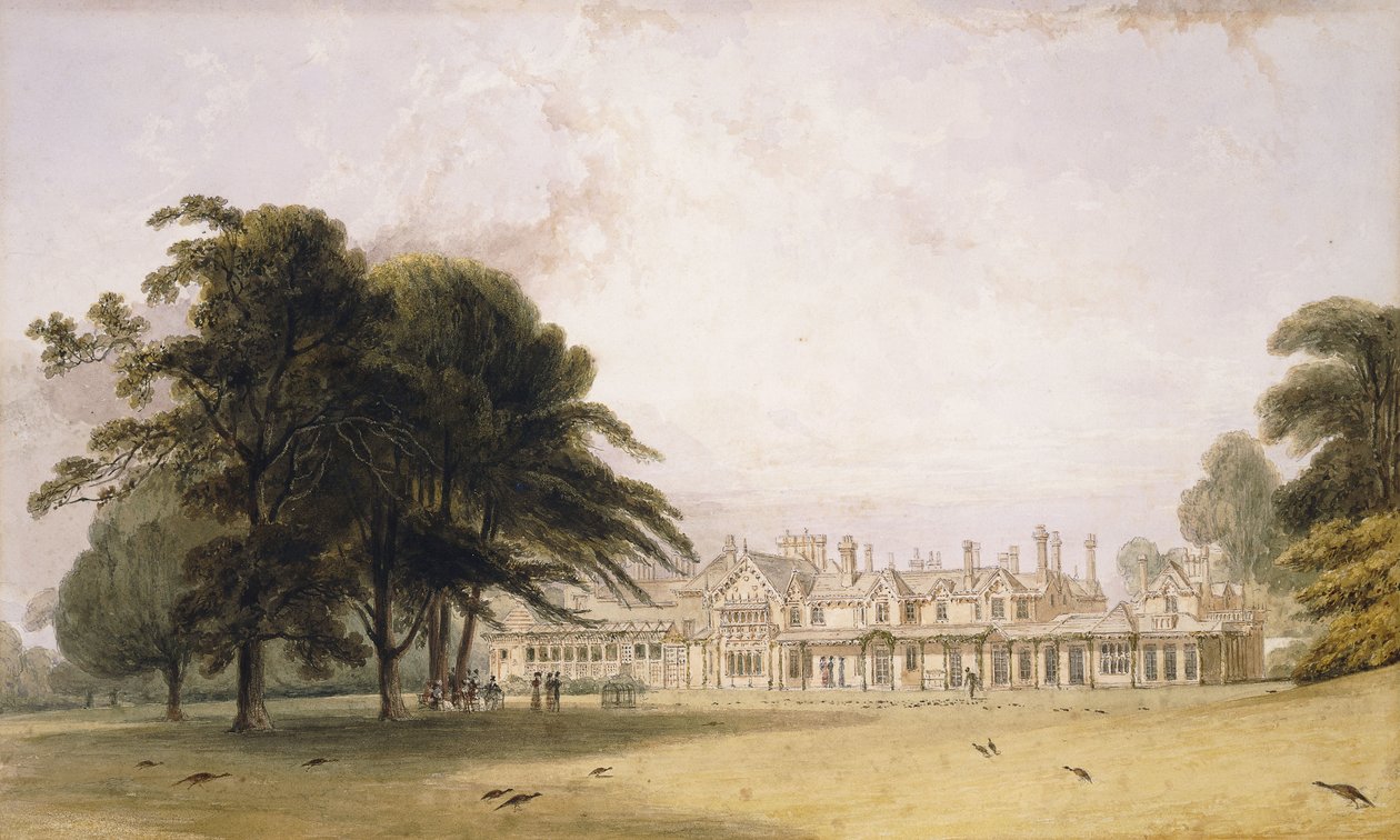De Koninklijke Lodge, Windsor Park door William Daniell