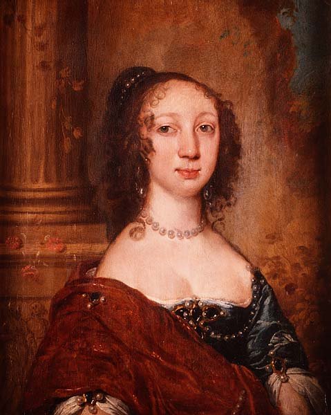 Portret van een dame, halve lengte door William Dobson