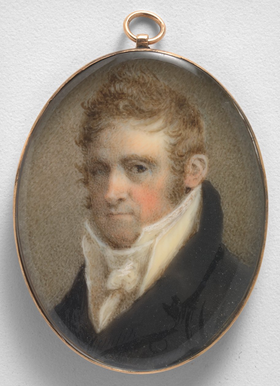William Dunlap zelfportret, ca. 1805 door William Dunlap