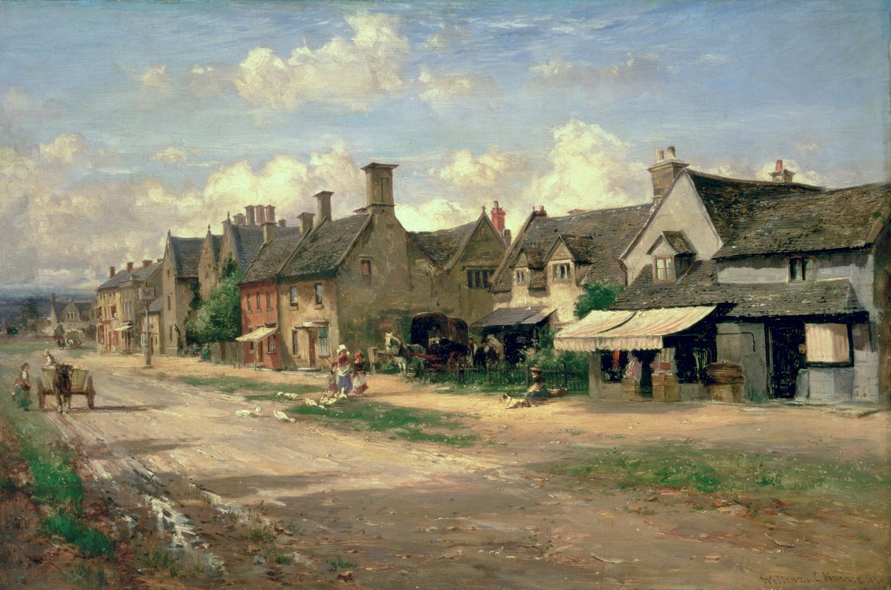 De Hoofdstraat, Broadway, Worcestershire door William E. Harris