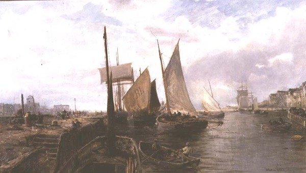 Bristol Docks door William Edward Webb