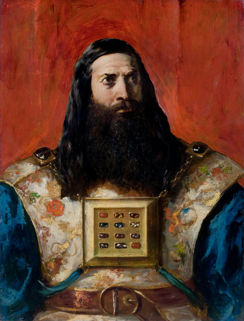 Aäron de Hogepriester door William Etty