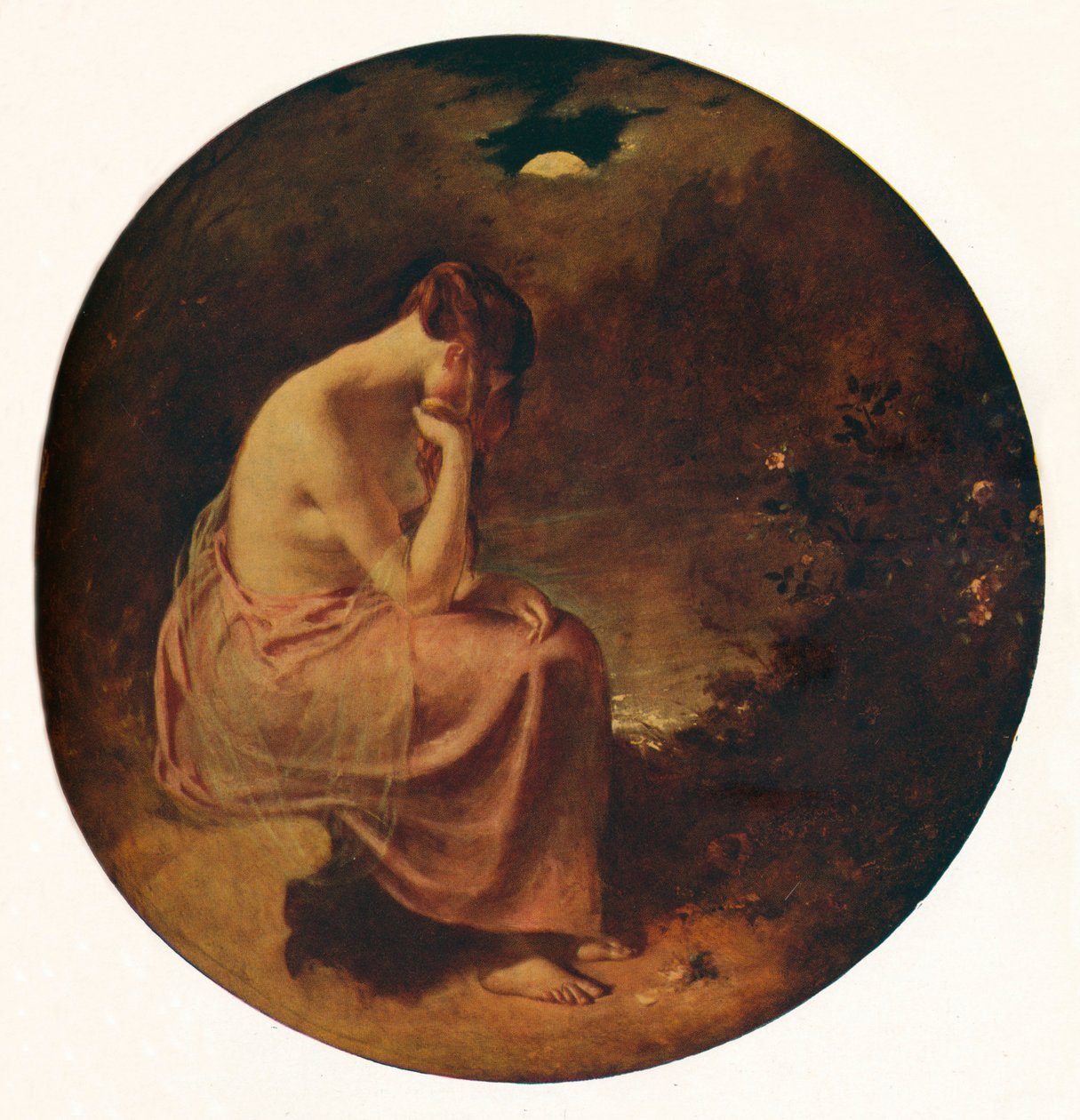 Het meer, c1834 door William Etty