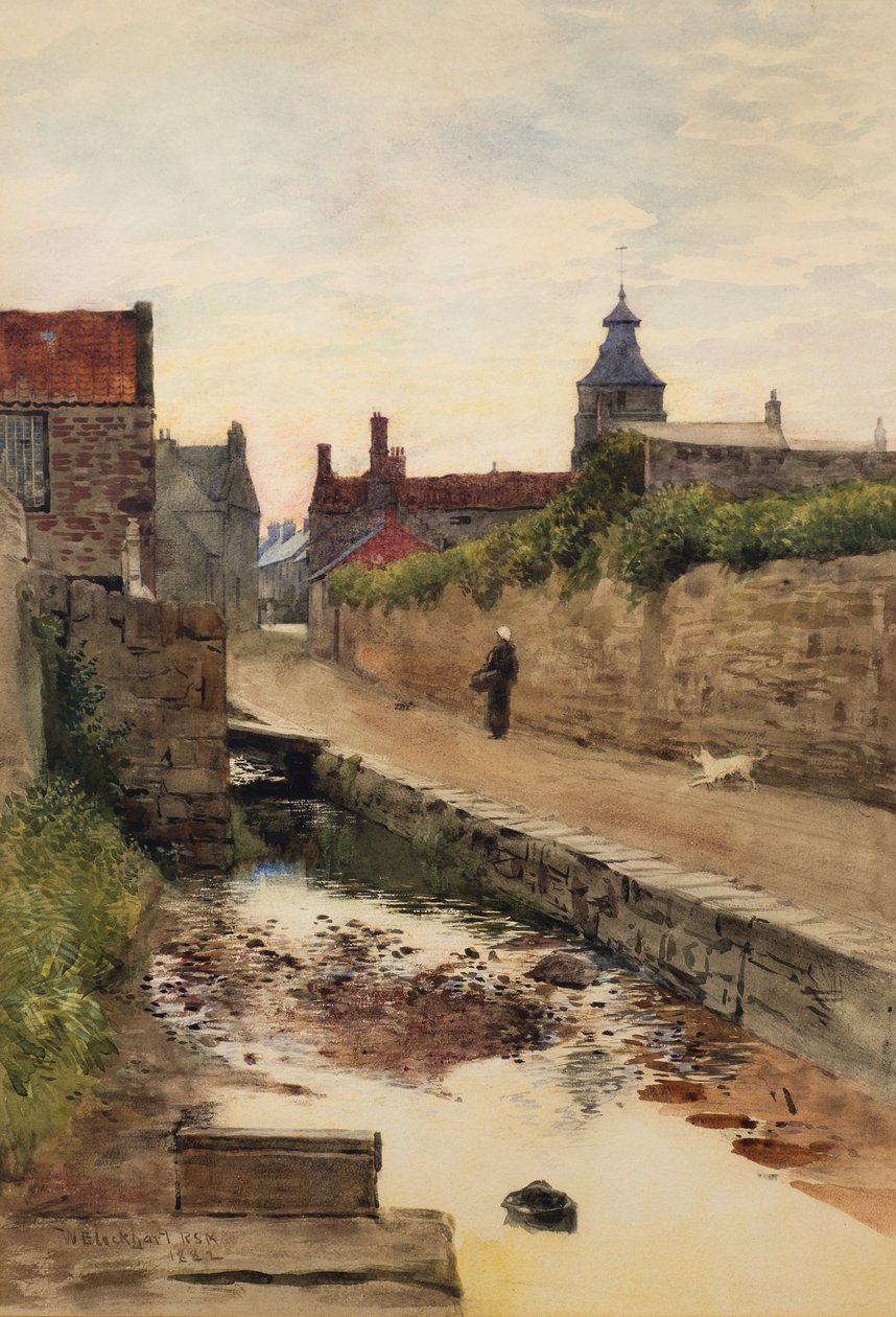 Crail door William Ewart Lockhart
