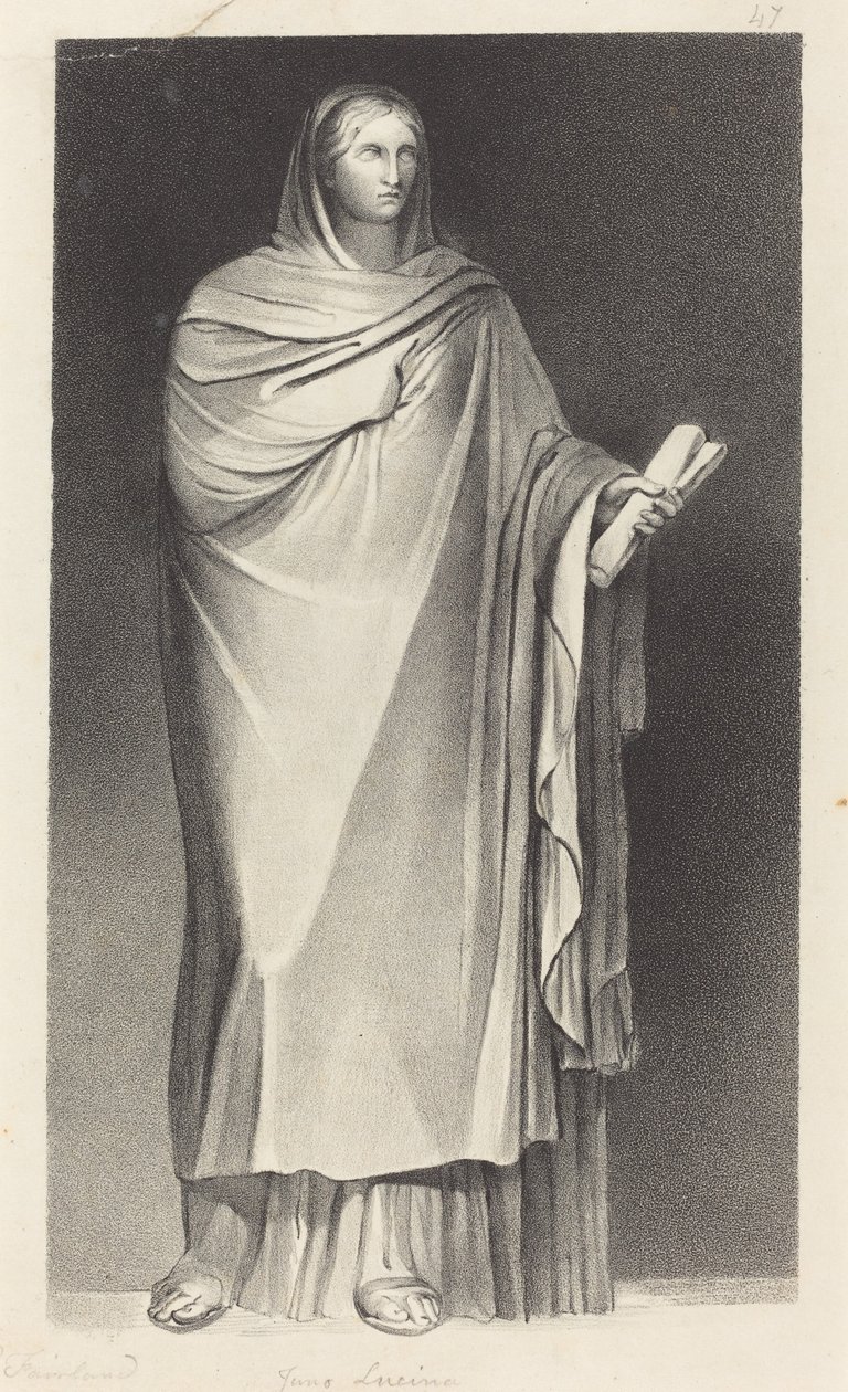 Juno Lucina door William Fairland after John Flaxman