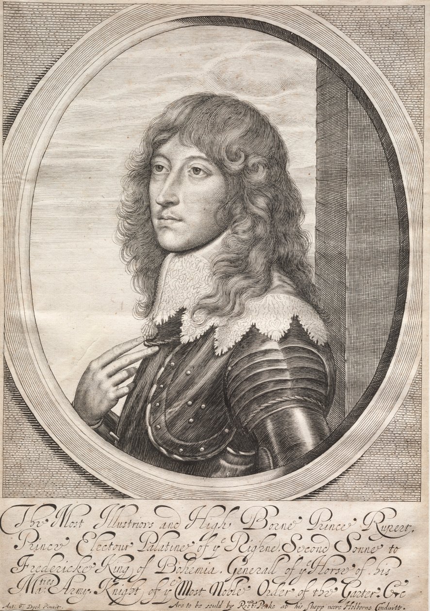 Prins Rupert door William Faithorne