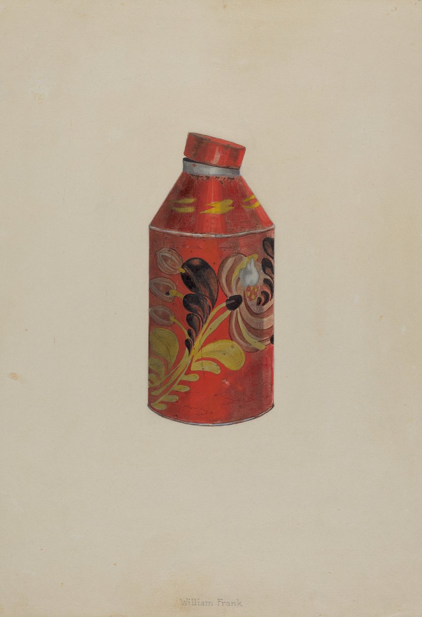 Toleware Theebus, ca. 1938 door William Frank