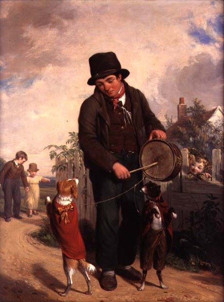 De rondreizende speler door William Frederick Witherington