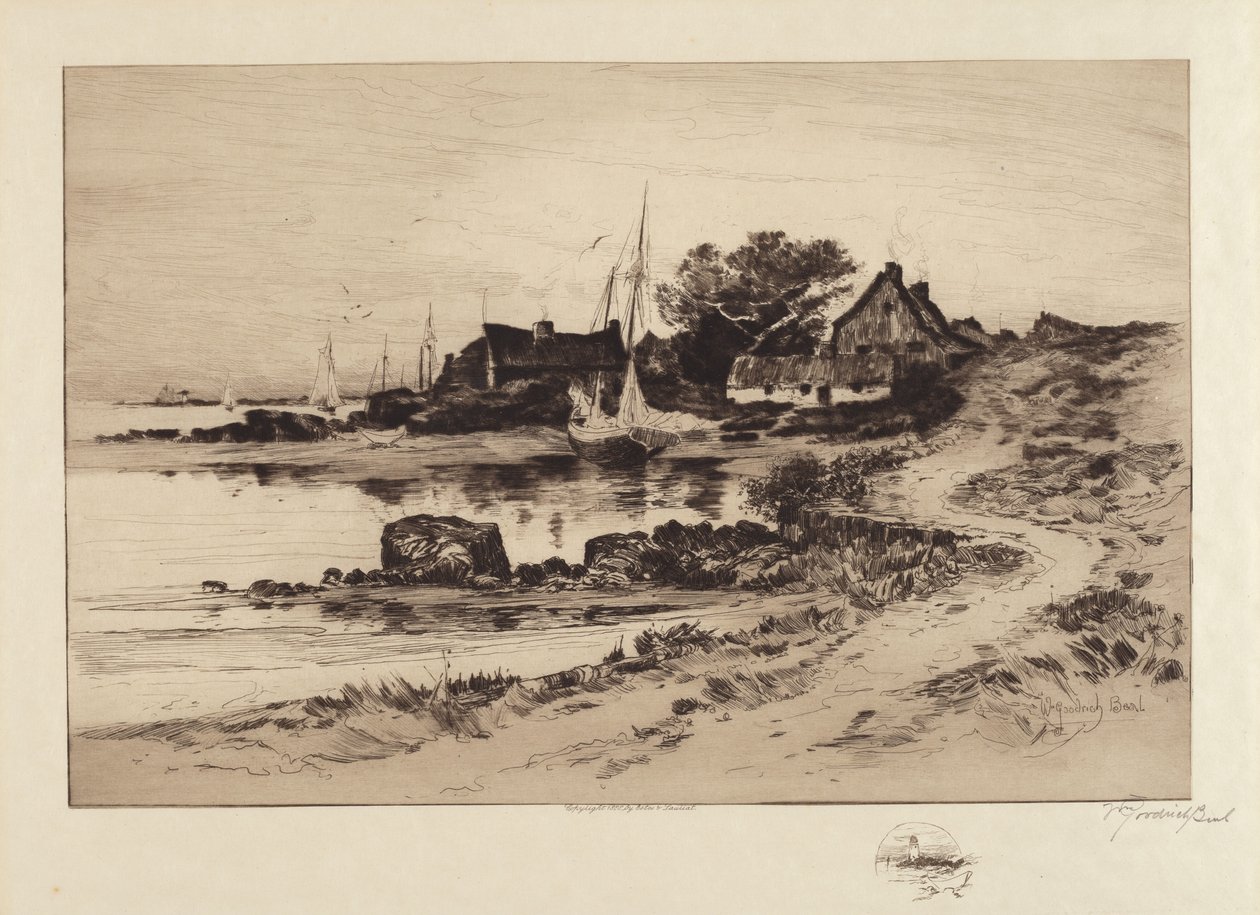 Oude Kust van Gloucester door William Goodrich Beal